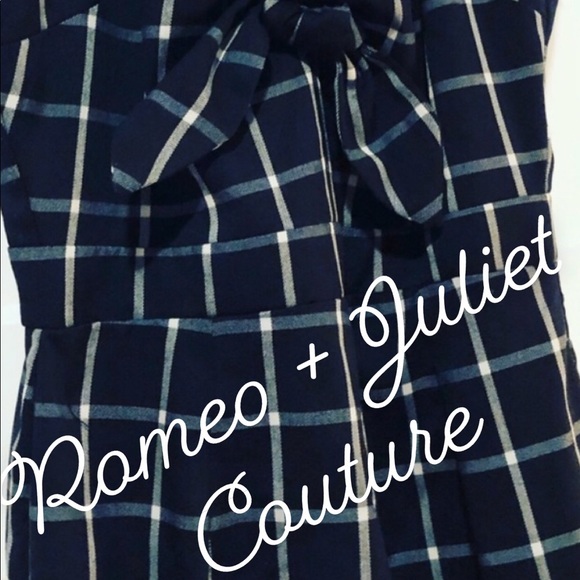 🌼2 for $30🌼NWT ROMEO & JULIET COUTURE WINDOWPANE - Picture 2 of 5